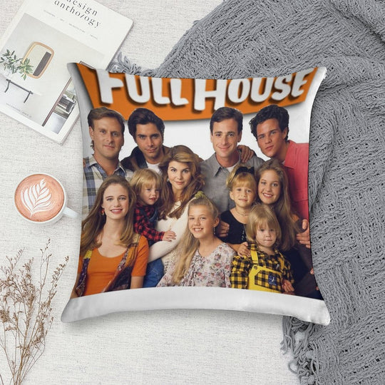 Full House Case Soft Home Decor Throw Pillow