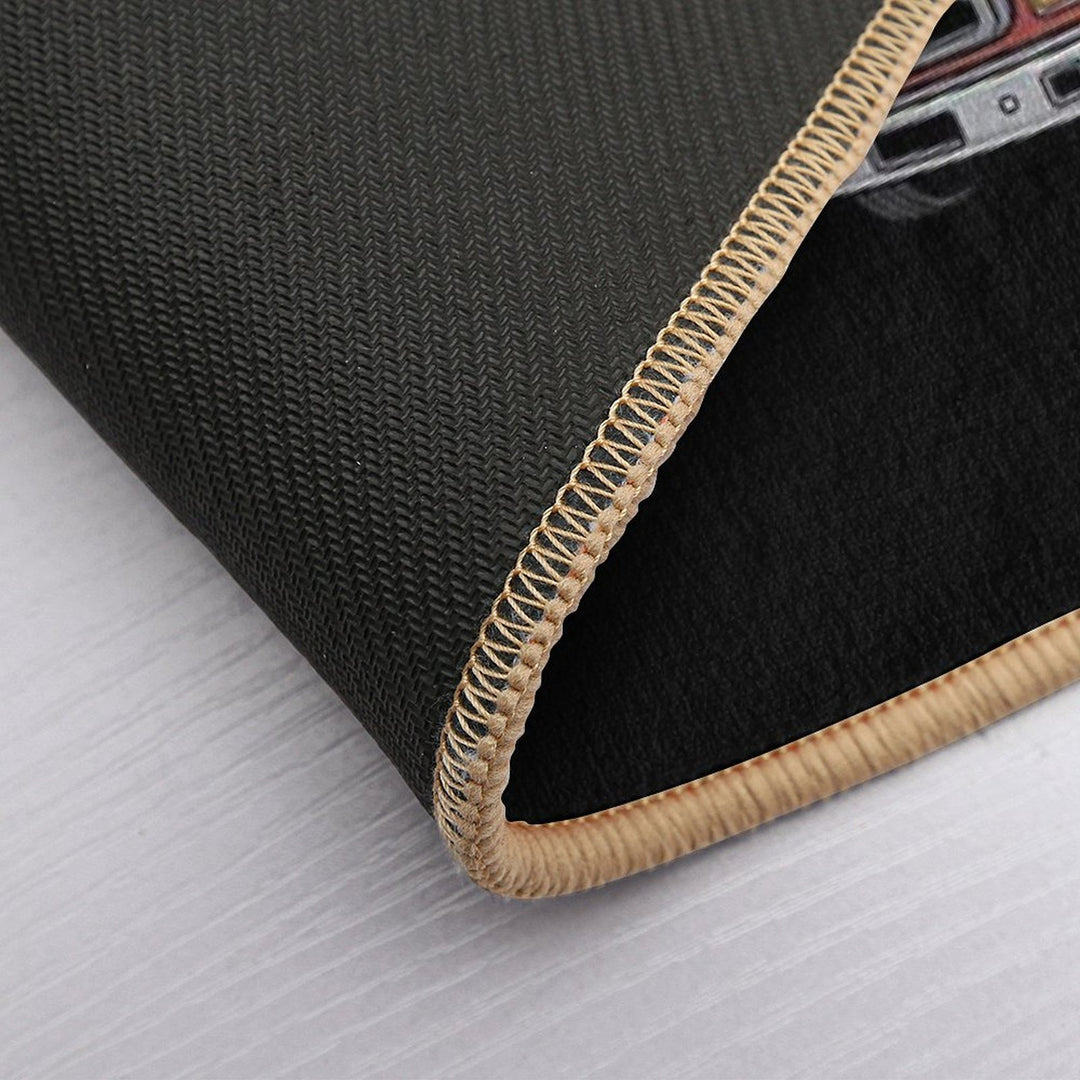 Fire Truck Fireman  Multi-Purpose Bath Mat