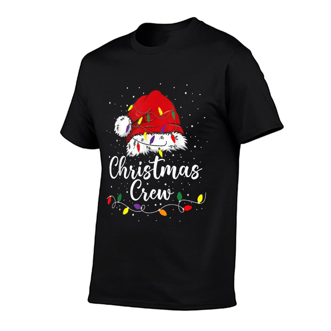 Christmas Crew Family Group Matching Christmas Pajama Party  Quick-drying T-Shirt