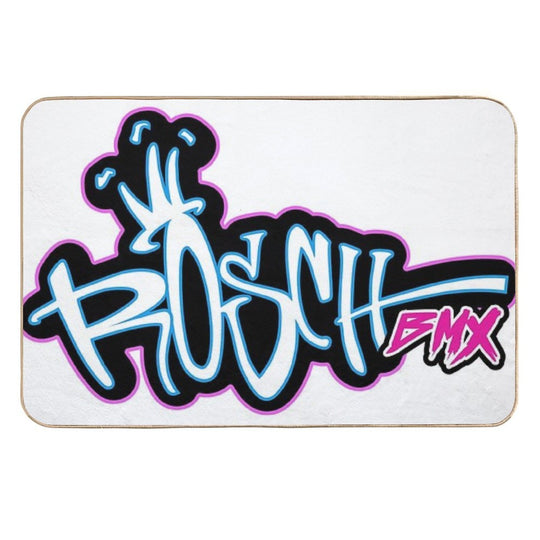 Rosch BMX Graffiti  Absorbent Bath Mat