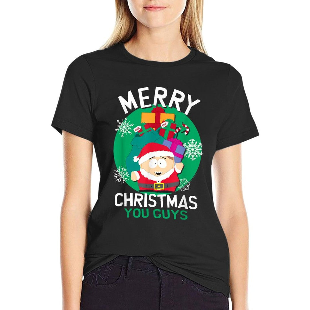 South Park Merry Christmas Cartman Funny Holiday Cartoon  Odor-resistant T-Shirt