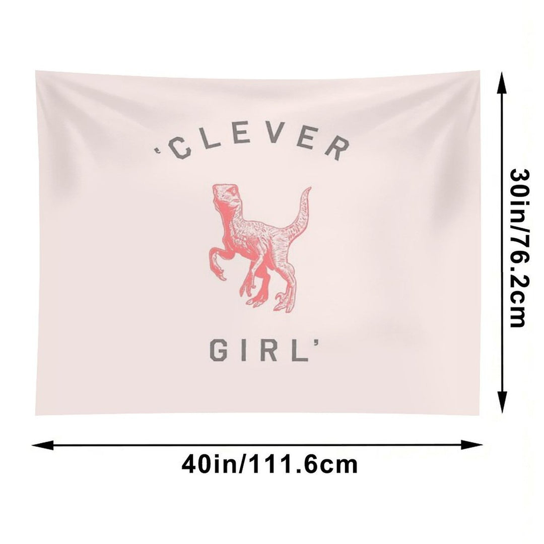 Clever Girl Tapestry