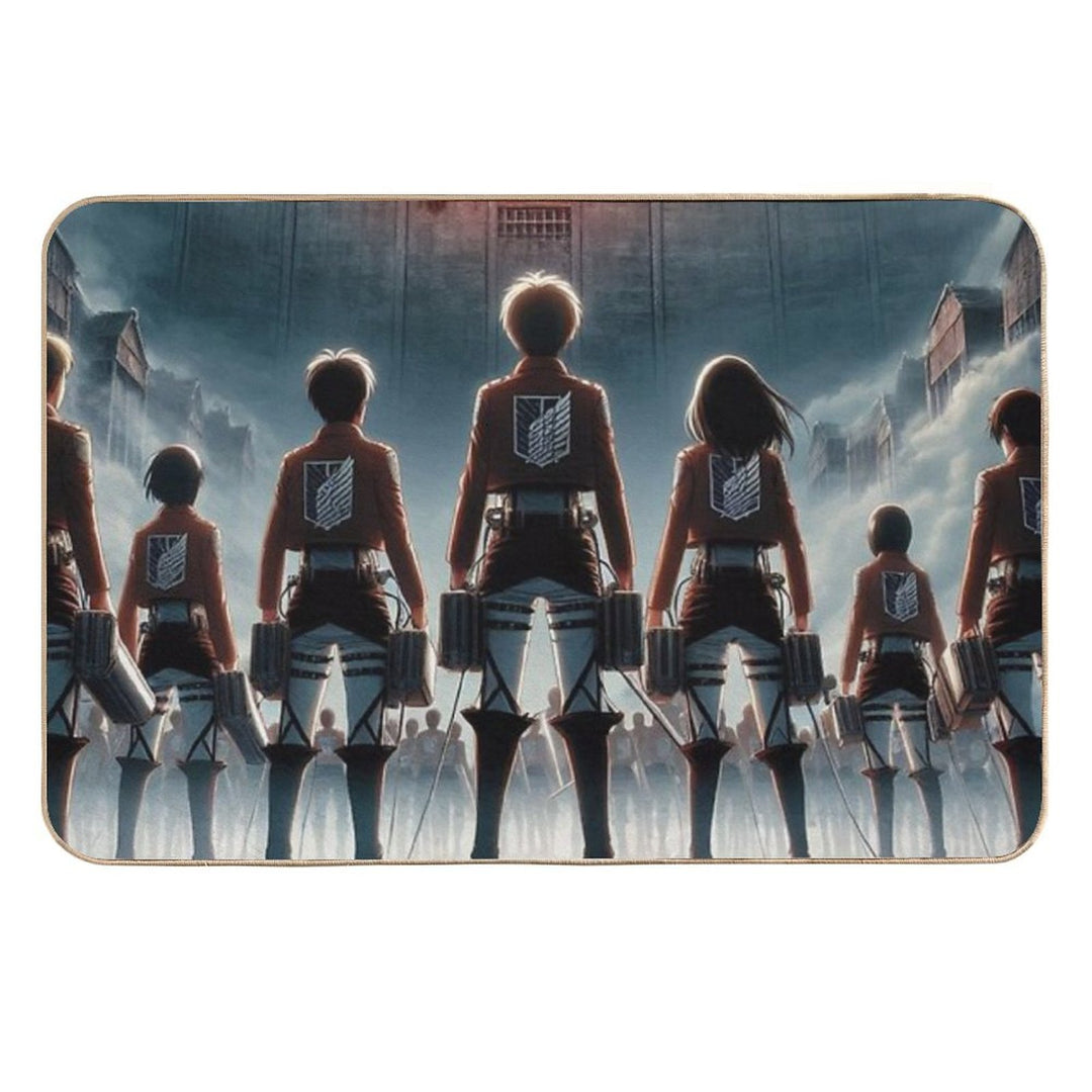 The Arrival of The Titan  Rapid-Drying Bath Mat