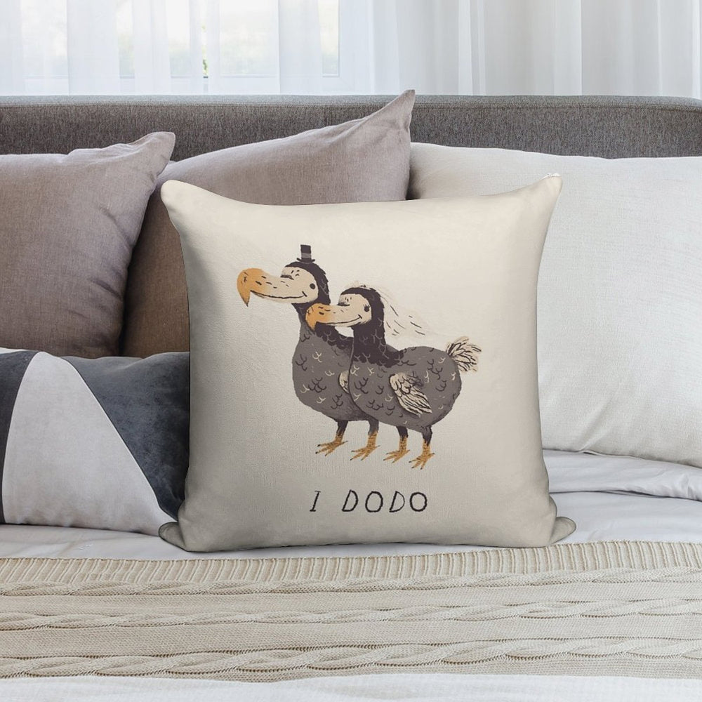 I Dodo Soft Skin-Friendly Throw Pillow