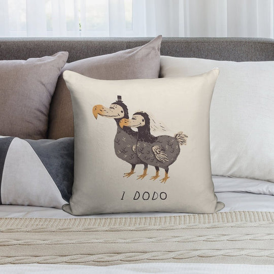 I Dodo Soft Skin-Friendly Throw Pillow