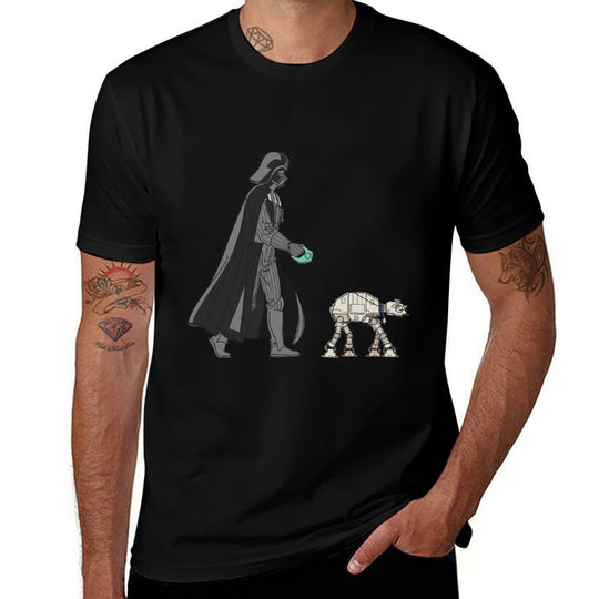 Star Wars Darth Vader The Dog Walker Meme  Moisture-wicking T-Shirt