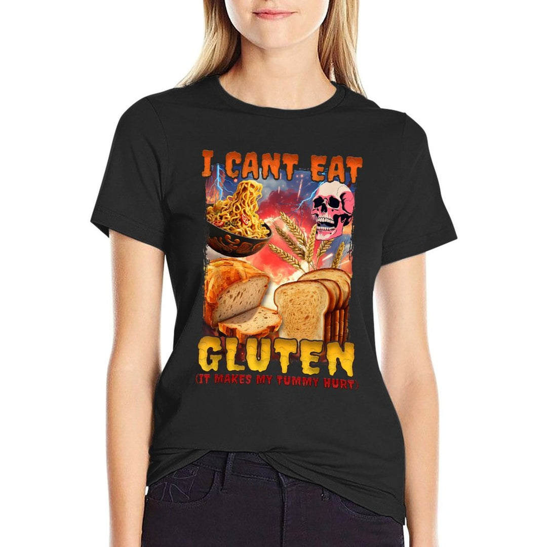 I Cant Eat Gluten It Makes My Tummy Hurt  Lightweight T-Shirt