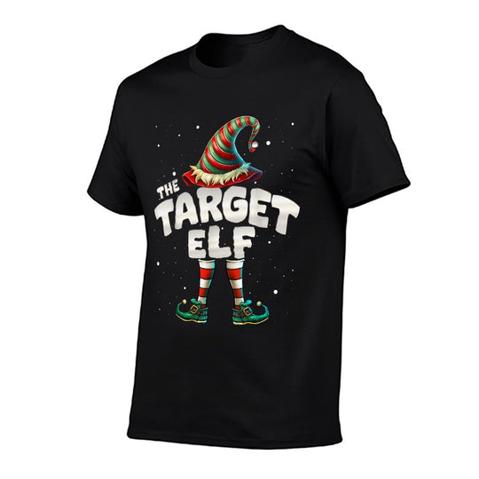 Im The Target Elf Family Matching Group Christmas  Rolled Sleeves T-Shirt
