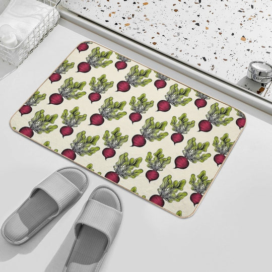 Beets Are Best  Slip-Resistant Bath Mat