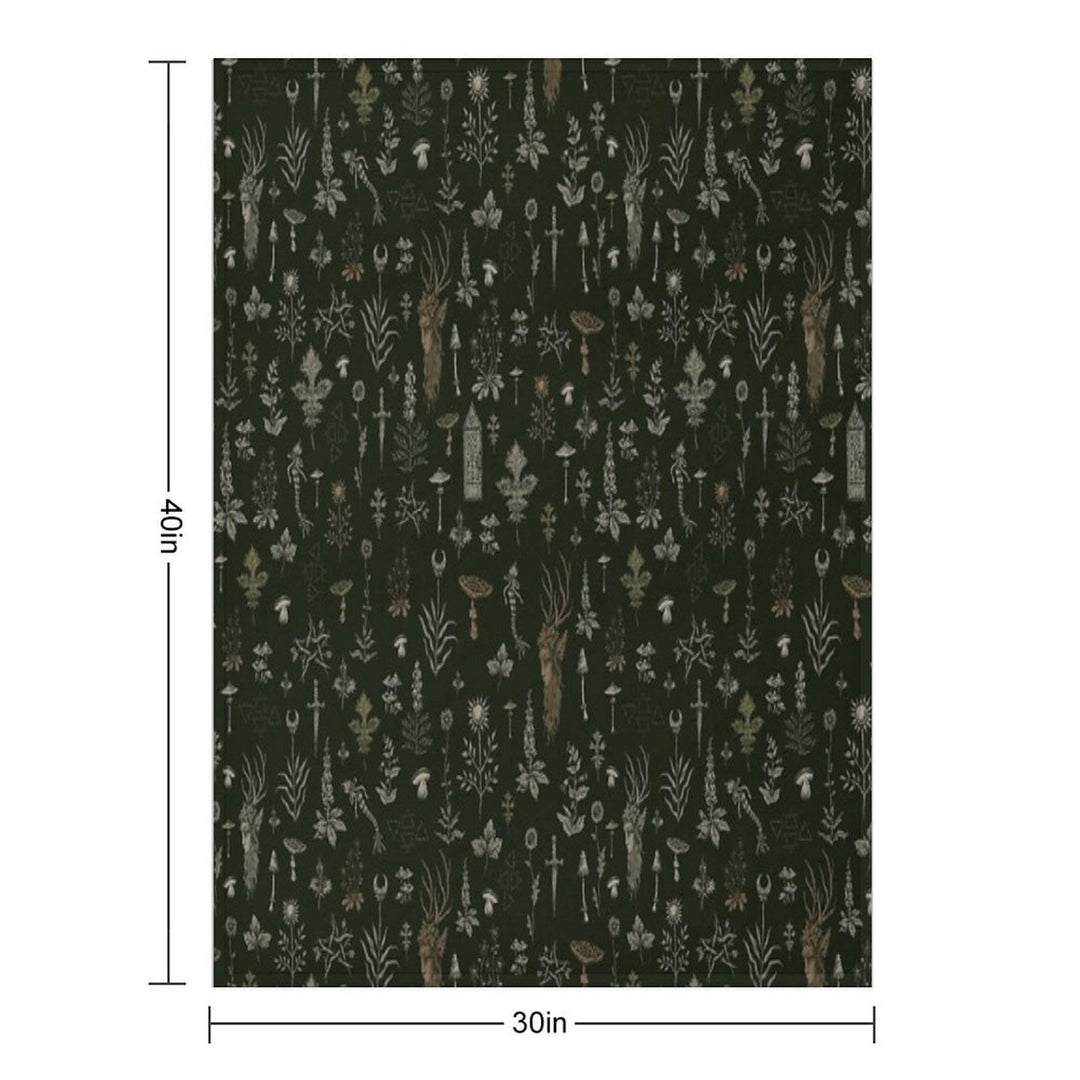 Forest And Field Guardian Gift-ready Throw Blanket