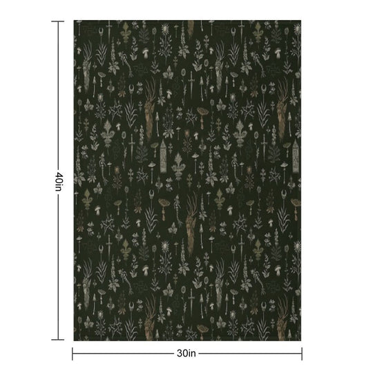 Forest And Field Guardian Gift-ready Throw Blanket