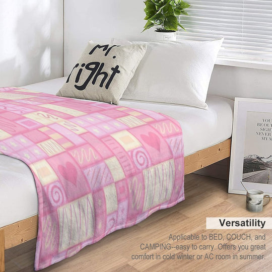 Strawberry Chocolate Premium Throw Blanket