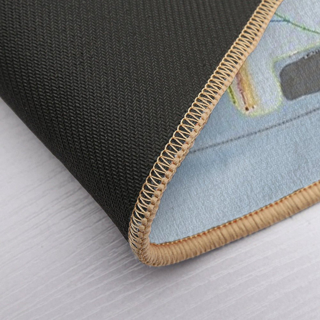 Hesperus Resort Trail Map  Odorless Bath Mat