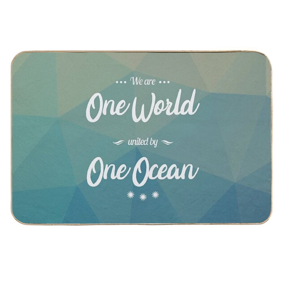 One Ocean  Anti-Trip Bath Mat