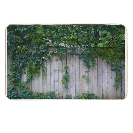 The Green Can Never Be Blocked  Stain-Proof Bath Mat