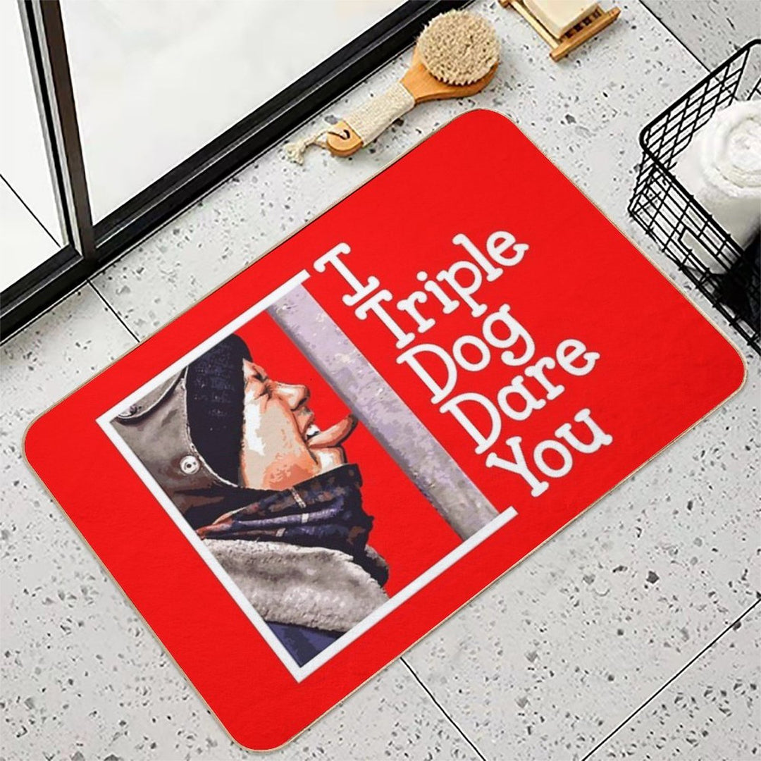 I Triple Dog Dare You Christmas Story  Eco-Friendly Bath Mat