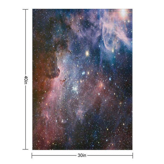 Galaxy - Nebula 01 Anti-pilling Throw Blanket