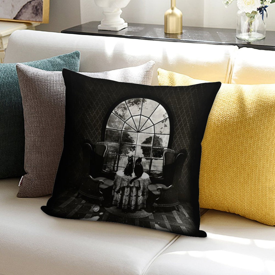 Room Skull Soft Bedroom Essential Throw Pillow