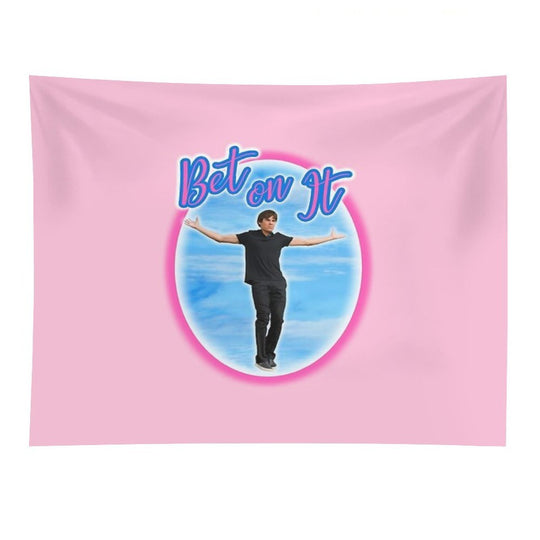 Bet on It Troy Bolton Zac Efron in High School Musical Tapestry