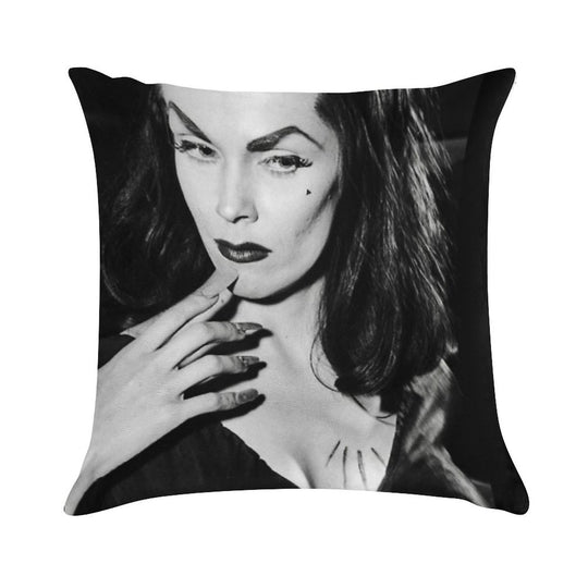 Vampira Soft Shrink-Resistant Throw Pillow