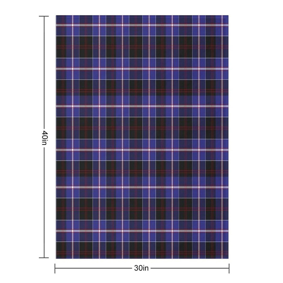 Clan Dunlop Tartan Versatility Throw Blanket