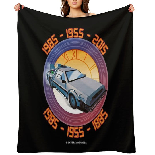 Back to The Future Gift-ready Throw Blanket