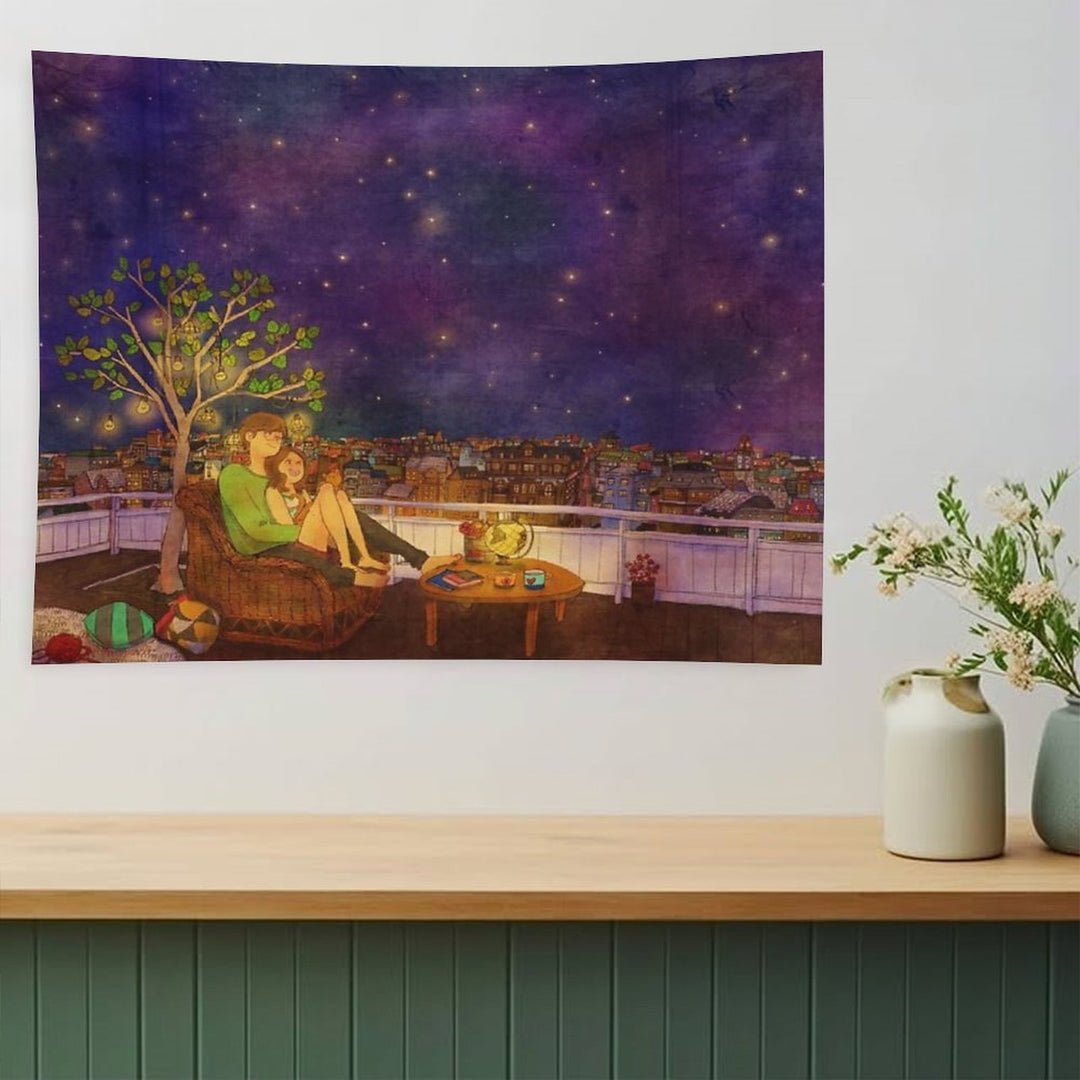 Puuung Illustration No.96 Tapestry