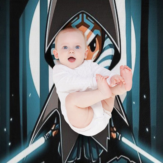 Ahsoka Tano Plush Throw Blanket
