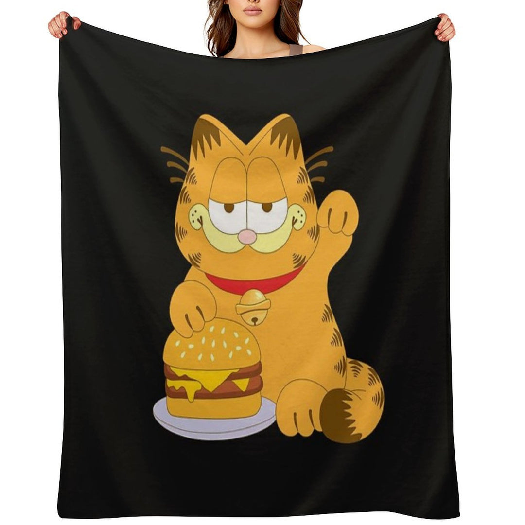 Lucky Garfield Multi-functional Throw Blanket