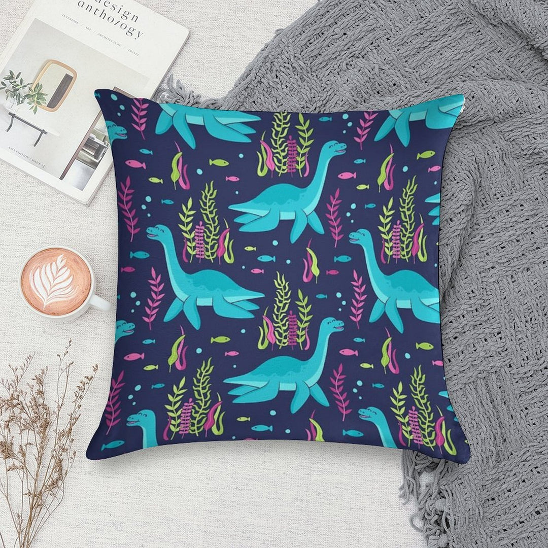 Hello Nessie! Soft Multiple Sizes Throw Pillow