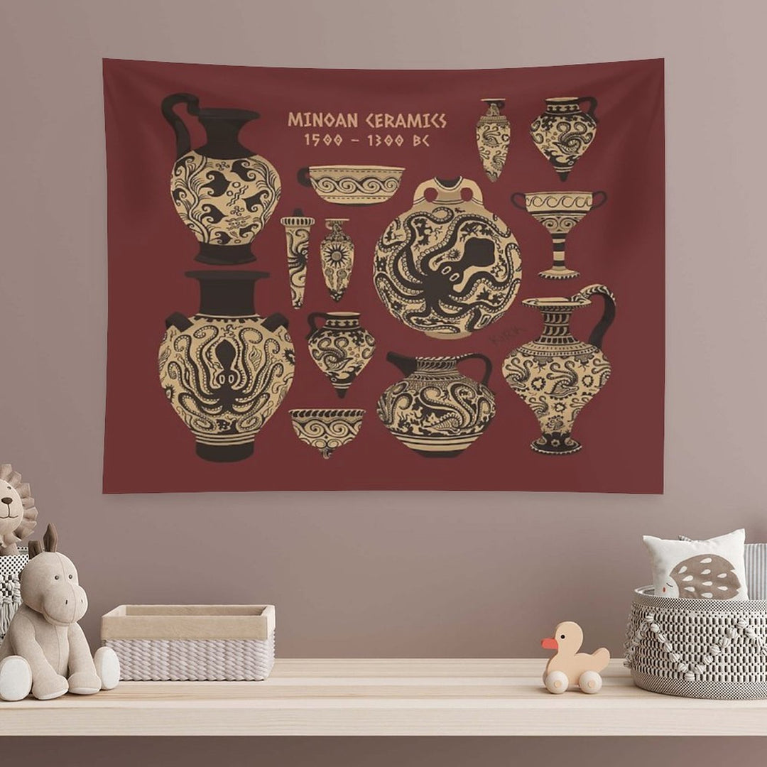 Late Minoan Ceramics Tapestry