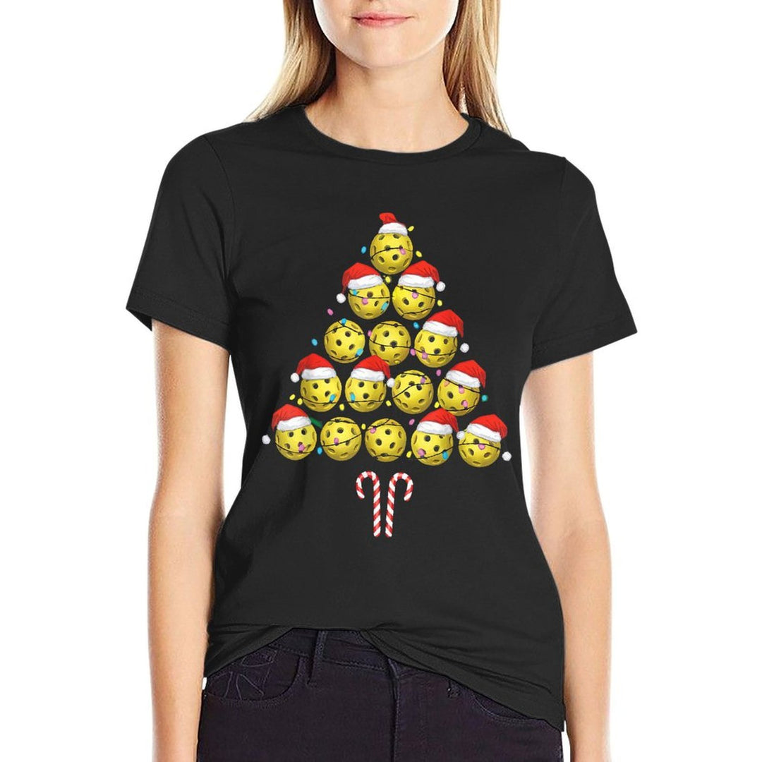 Pickleball Christmas Tree  Classic T-Shirt