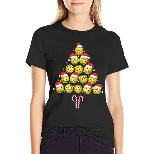 Pickleball Christmas Tree  Classic T-Shirt