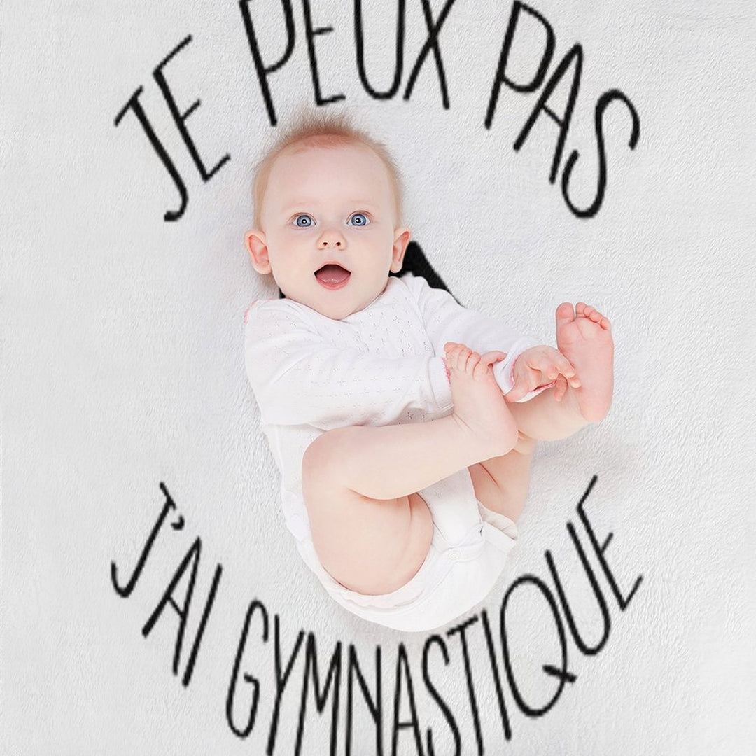 I Can Not I Have Gymnastics Lightweight Throw Blanket