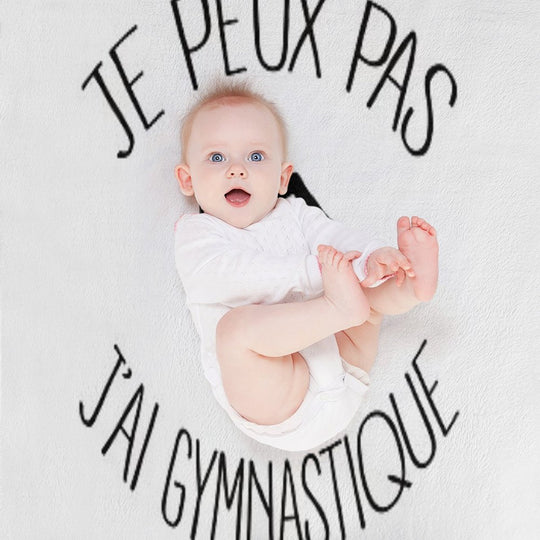 I Can Not I Have Gymnastics Lightweight Throw Blanket