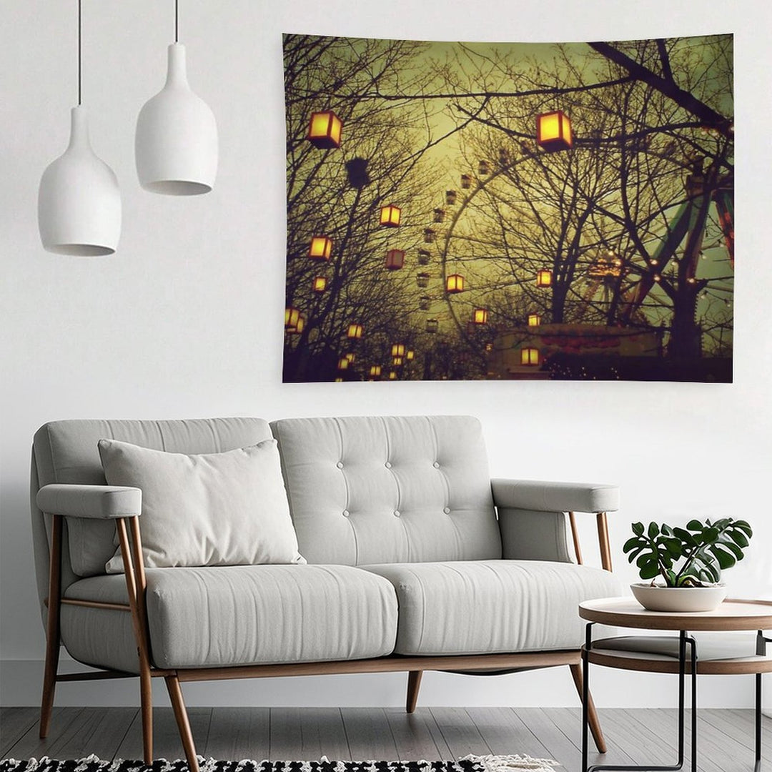 Fairy Wheel Tapestry