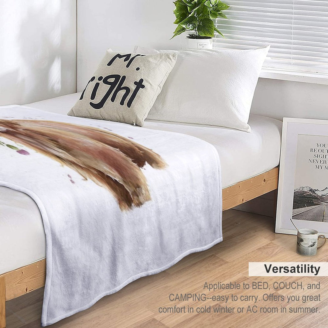 Highland Cow Velvety-soft Throw Blanket