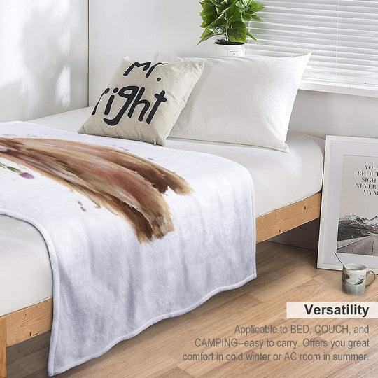 Highland Cow Velvety-soft Throw Blanket