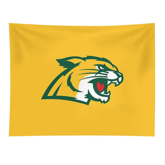 Northern Michigan Green Yellow Tapestry