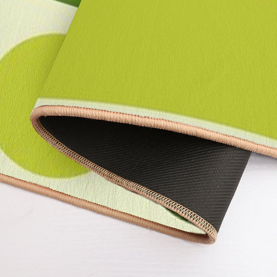 Retro Geometric Design 631  Rapid-Drying Bath Mat