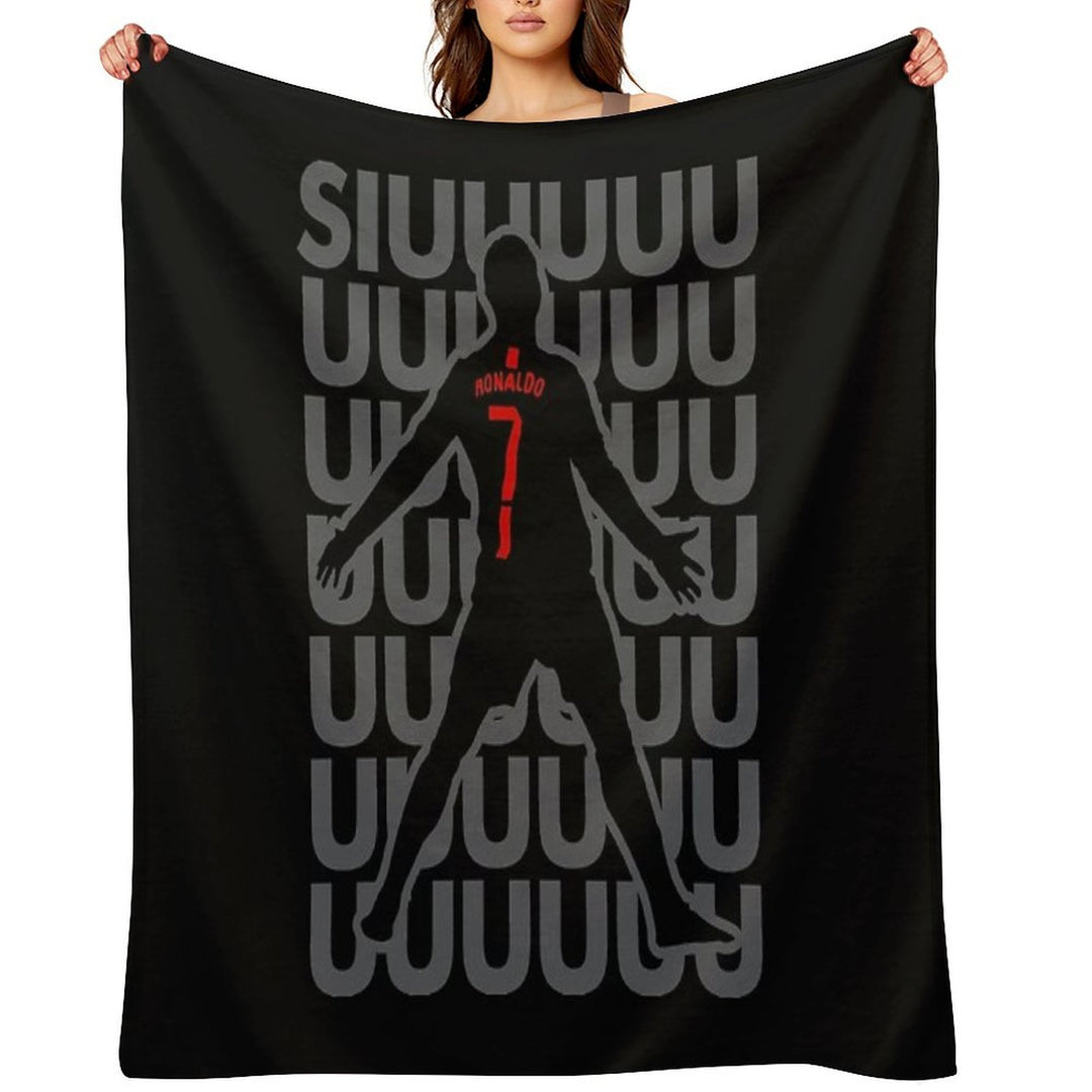 Cristiano Ronaldo 7 Multi-functional Throw Blanket