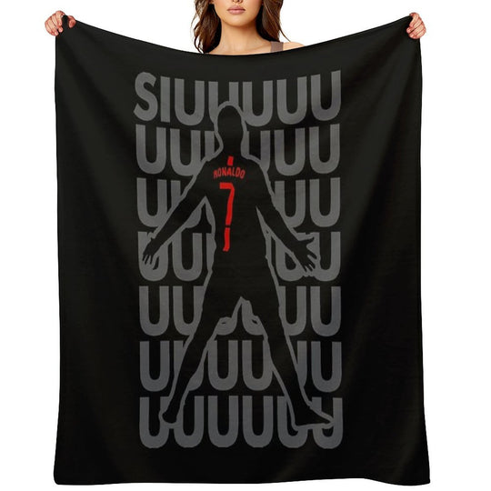 Cristiano Ronaldo 7 Multi-functional Throw Blanket