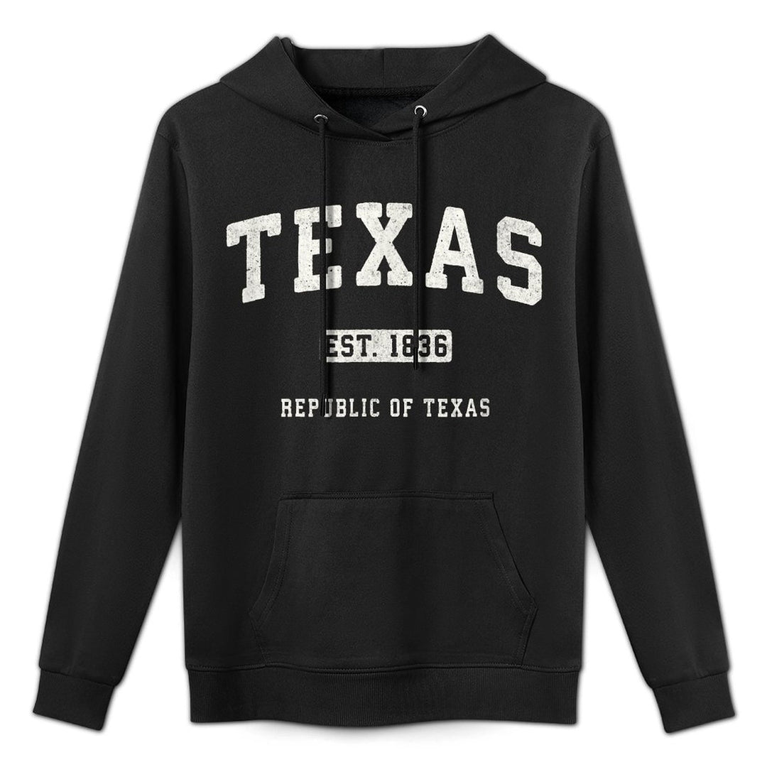 Texas Vintage Sports Design Republic of Texas Easy Care Hoodie