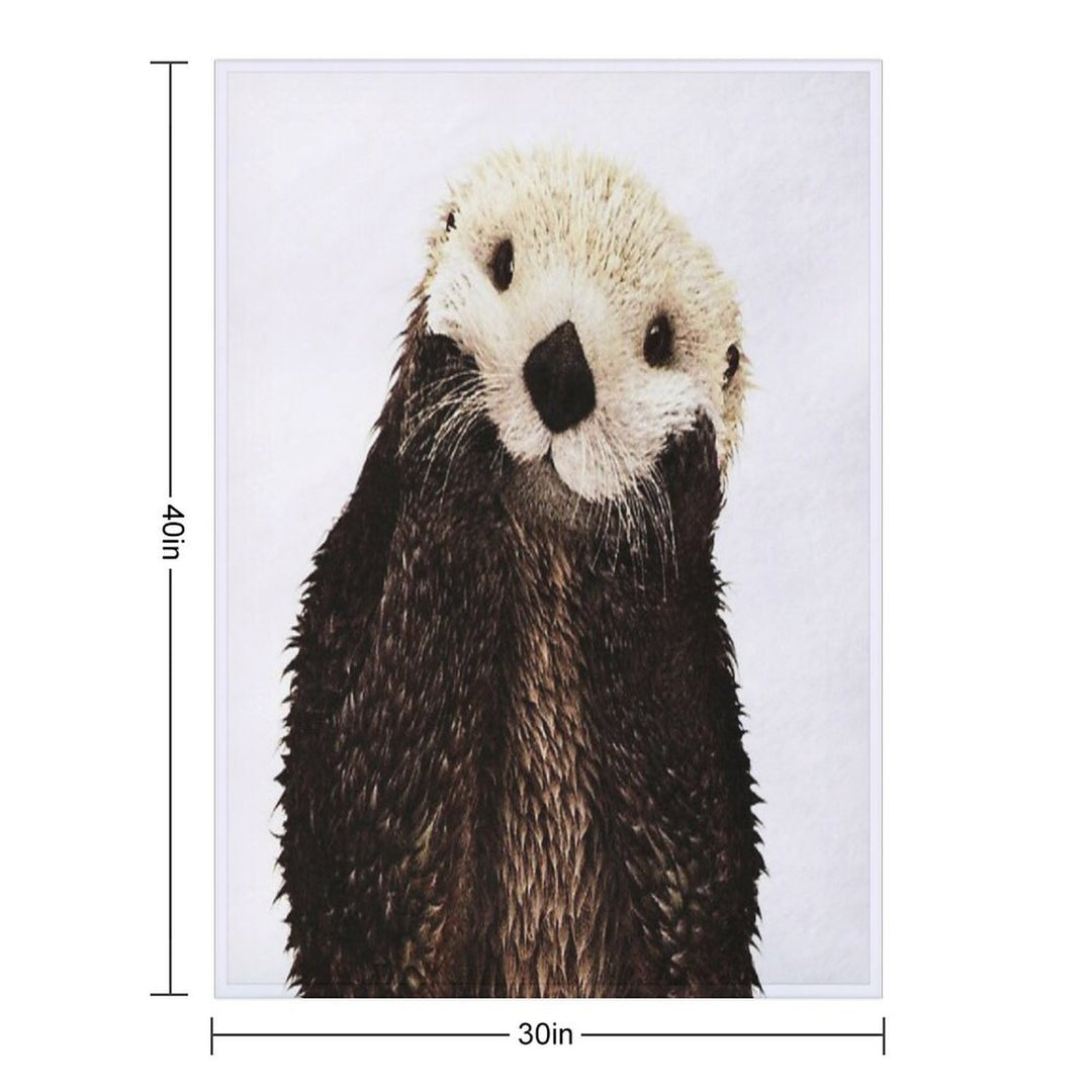 Otters Gonna Ott All-season Throw Blanket