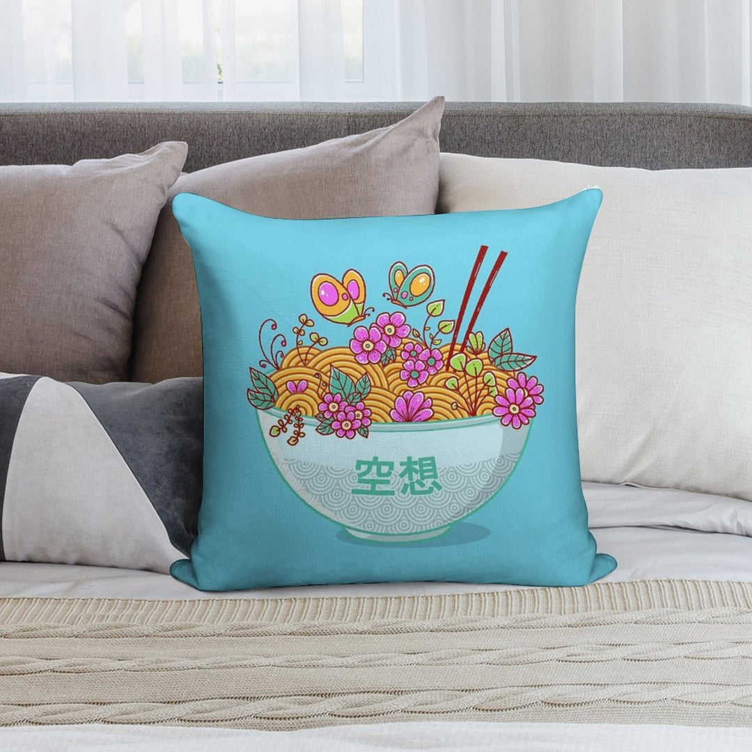 Ramen Fantasy Soft Style Accent Throw Pillow