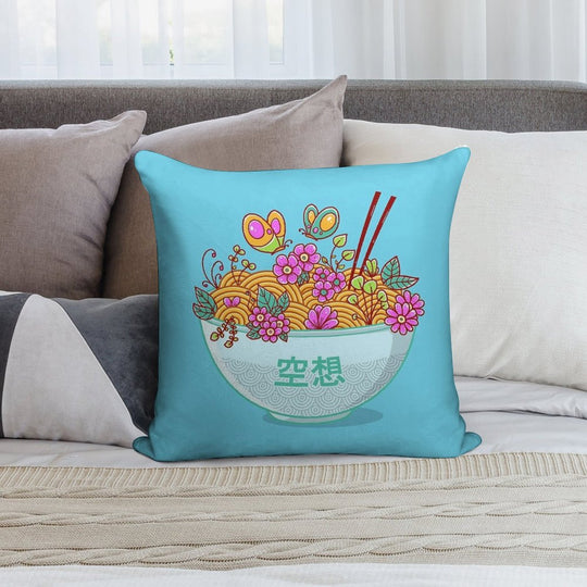 Ramen Fantasy Soft Style Accent Throw Pillow