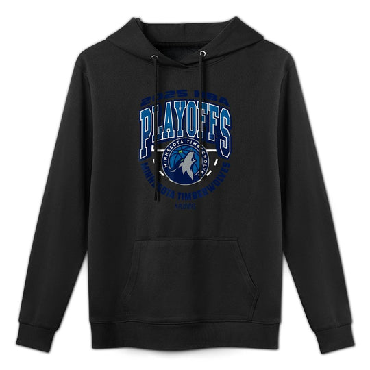 NBA Official Minnesota Timberwolves Exclusive 2025 Playoffs Layering Staple Hoodie