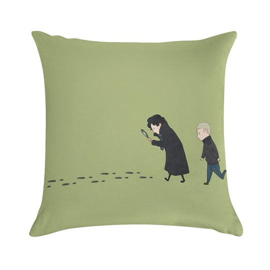 Clueing For Looks Soft Ultra-Soft Texture Throw Pillow