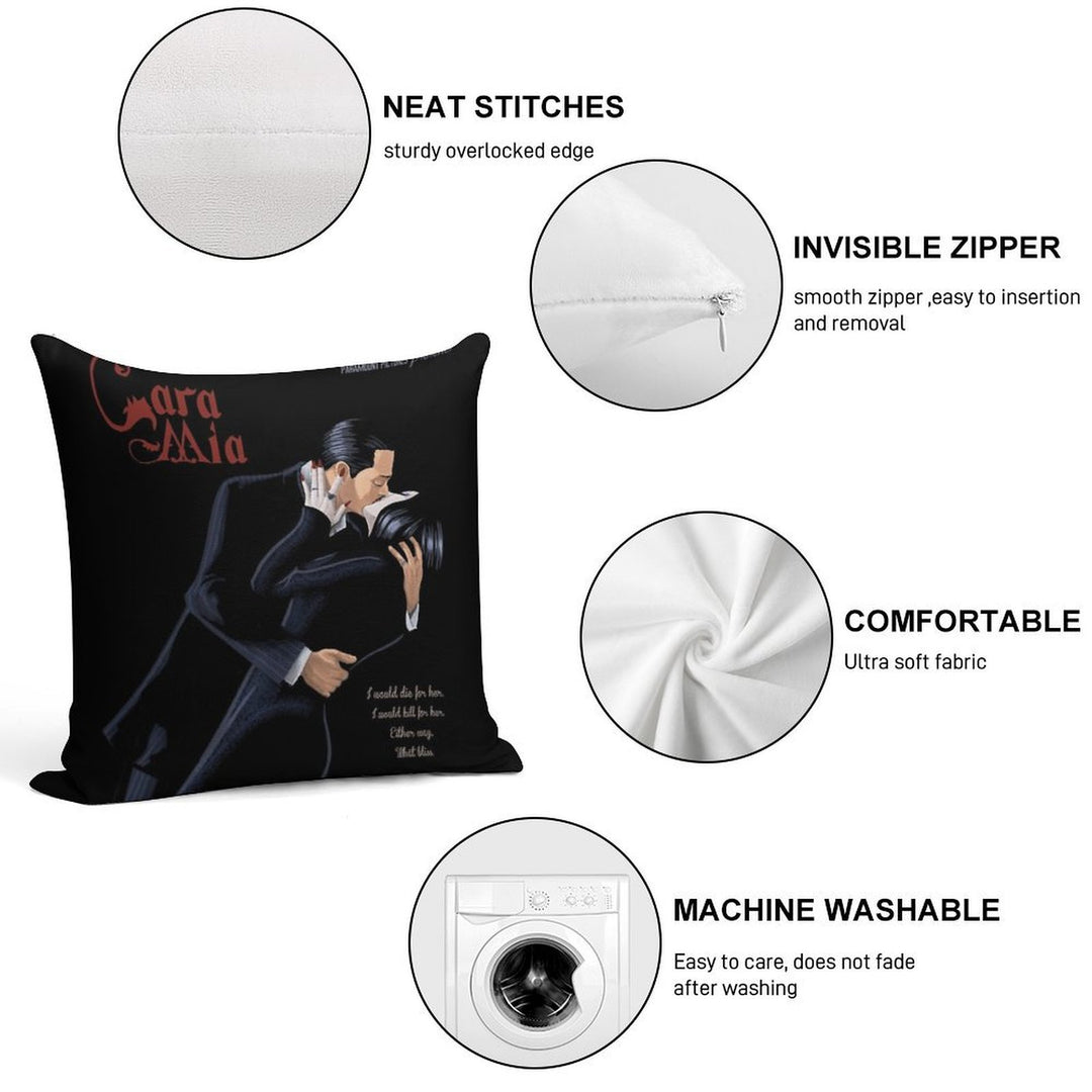 Cara Mia Soft Decorative Cover Throw Pillow