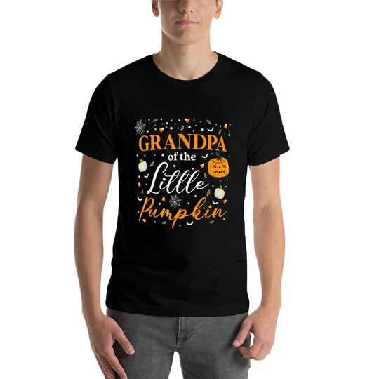 Grandpa Of The Little Pumpkin Family Matching Halloween  Breathable T-Shirt